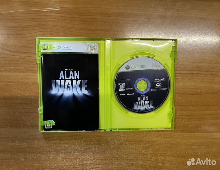 Xbox 360 Alan Wake (ntsc-j)