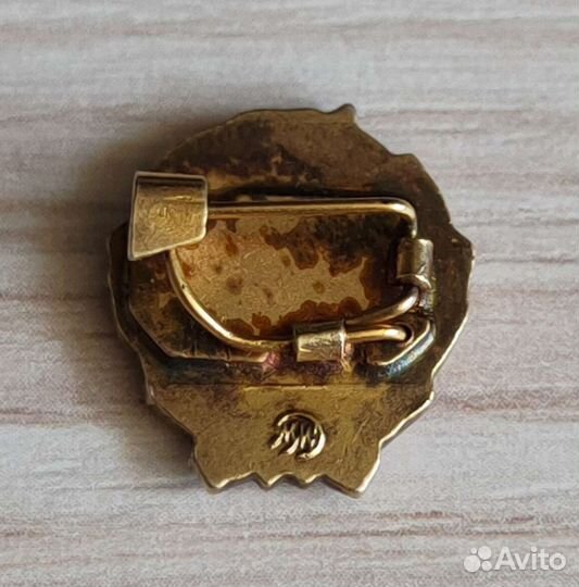 Значек 50 лет кпсс, серебро