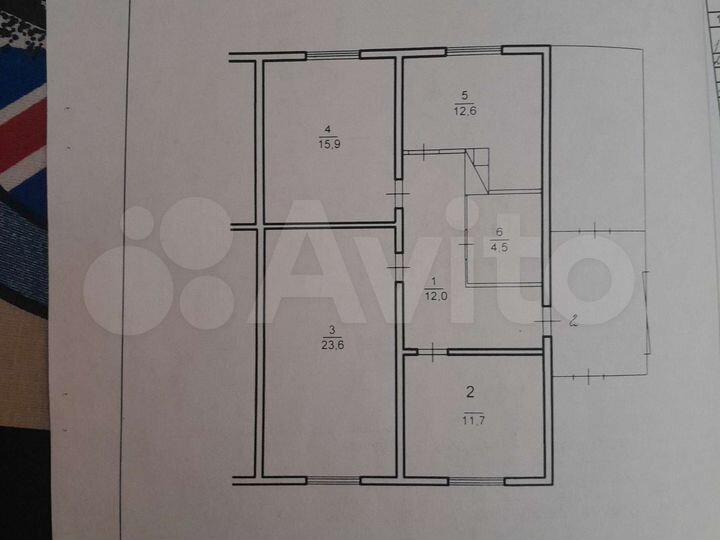 3-к. квартира, 103 м², 1/1 эт.