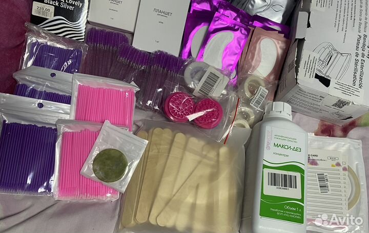 Расходные материалы для наращивания ресниц