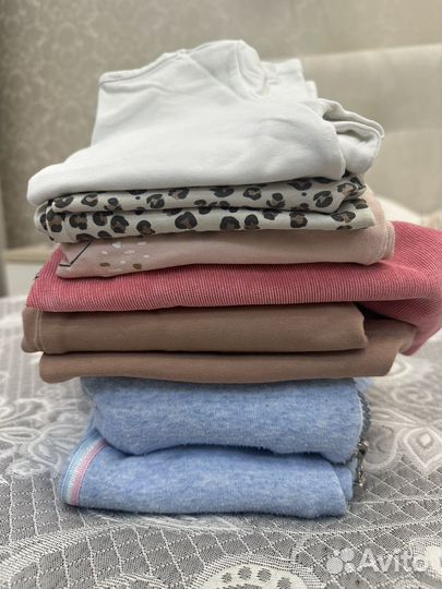 Детские вещи для девочки 86 92 пакетом