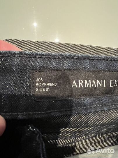 Armani exchange джинсы женские