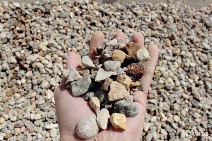 Щебень гравийный с доставкой