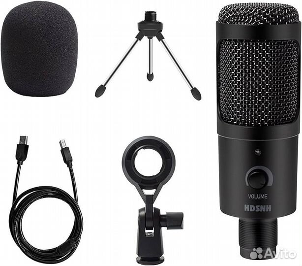 Студийный конденсаторный микрофон hdsnh d80