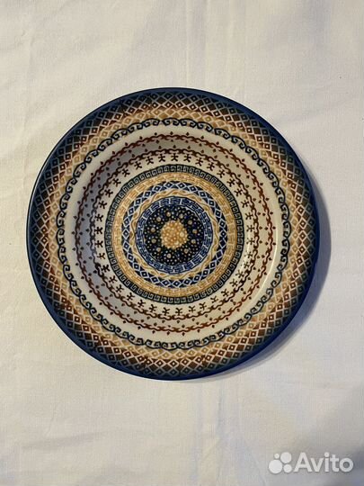 Тарелка круглая, Болеславская керамика