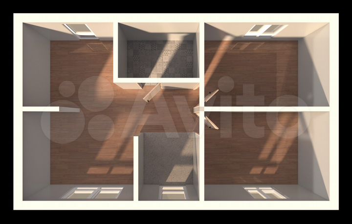 Дом 65 м² на участке 13 сот.