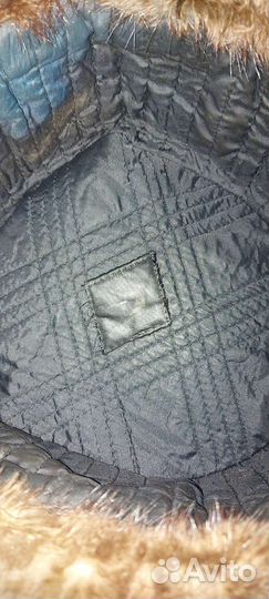 Норковая шапка мужская