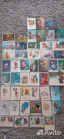 Открытки Зарубина подписанные