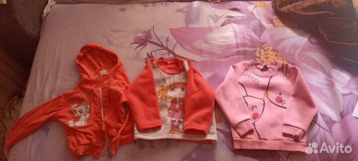 Детские вещи пакетом для девочек 74 80