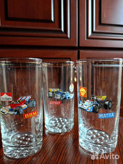 Стаканы богемское стекло Чехословакия