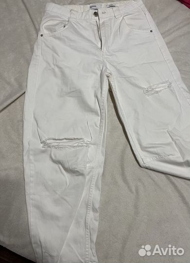 Джинсы бананы Bershka 42-44