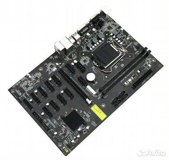 Материнская плата btc b250b + G4400