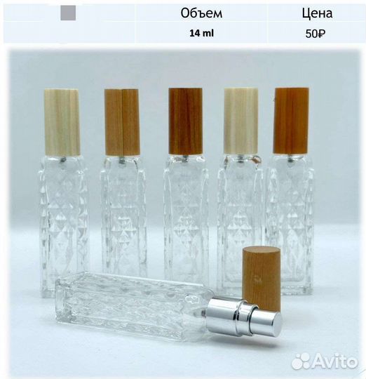 Пустые флаконы для духи