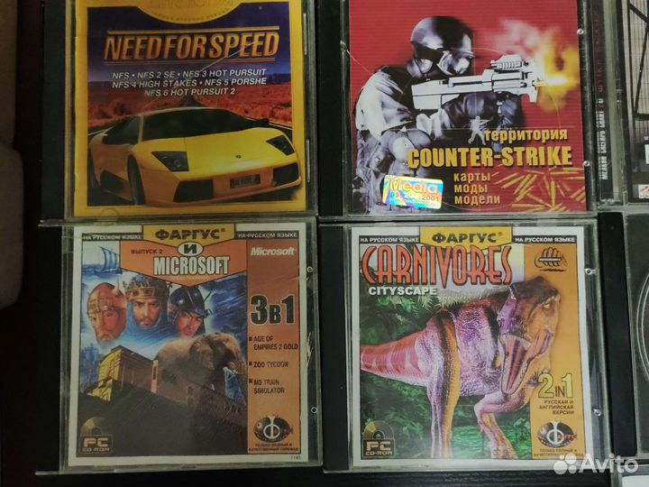Компьютерные диски CD разные все