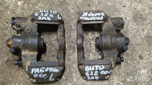 Задние суппорта mercedes vito 638к 01г