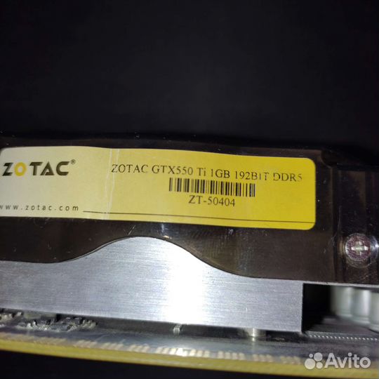 Видеокарта gtx 550ti
