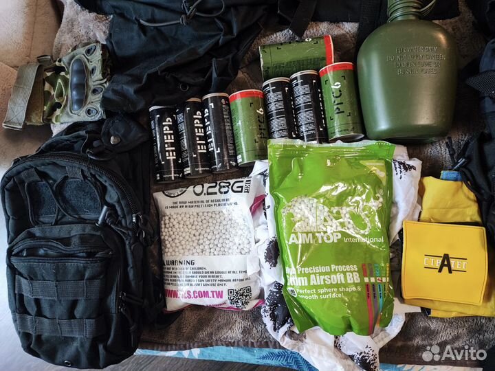 Снаряжение для страйкбола (комплект 