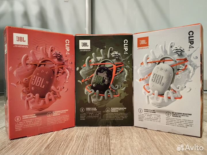 Беспроводная колонка Jbl clip 4 оригинал