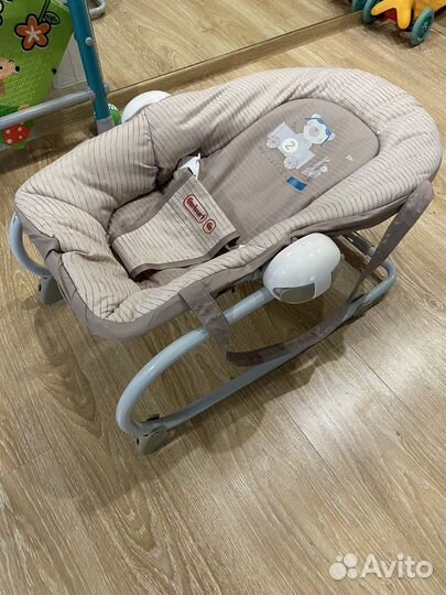 Шезлонг для новорожденных от 0 до 6 мес