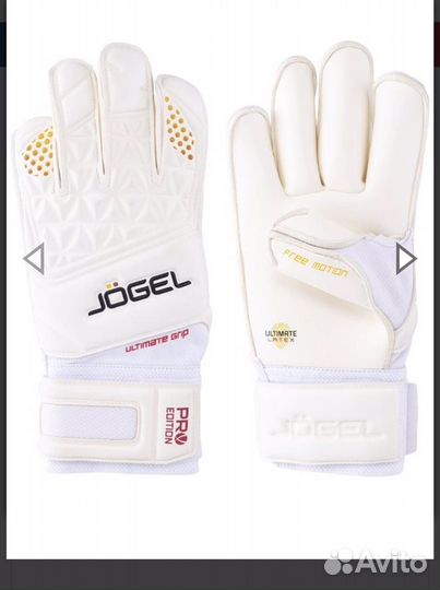 Вратарские перчатки Jogel nigma Pro Edition Roll