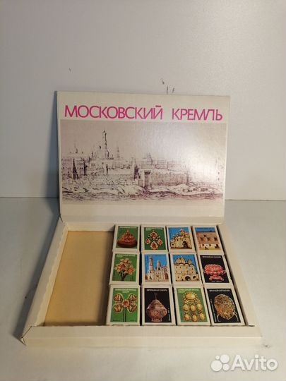 Спички Московский кремль СССР