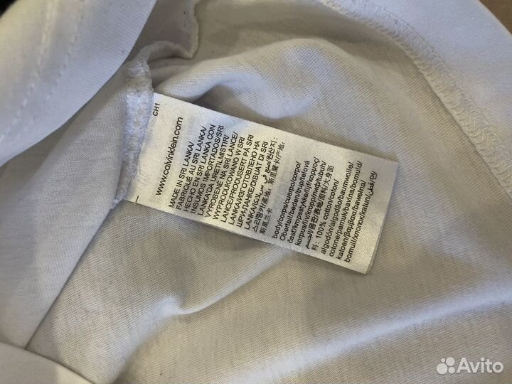 Лонгслив calvin klein оригинал