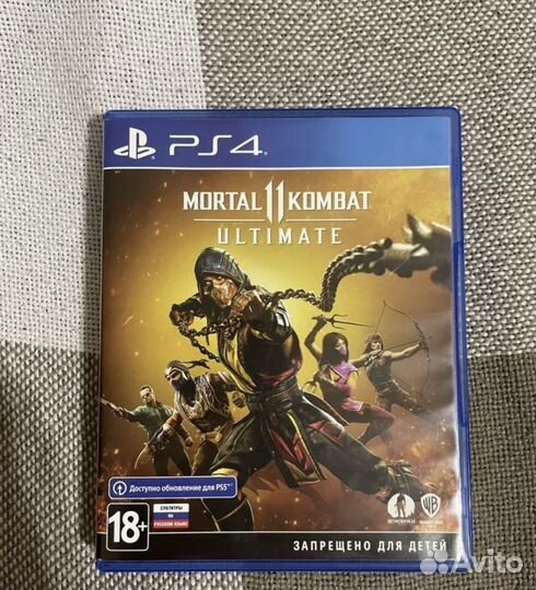 Mortal kombat 11 ultimate ps4 диск