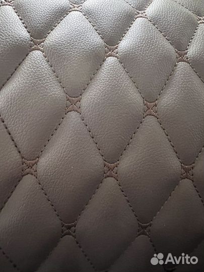 Стёганная экокожа бабочка