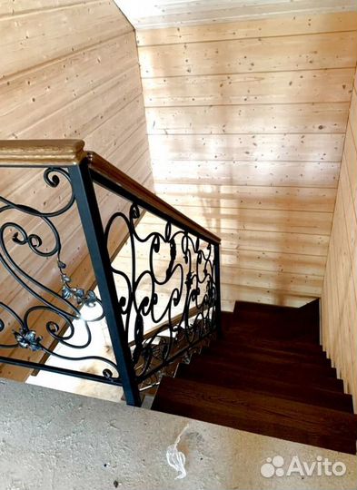 Облицовка бетонных лестниц