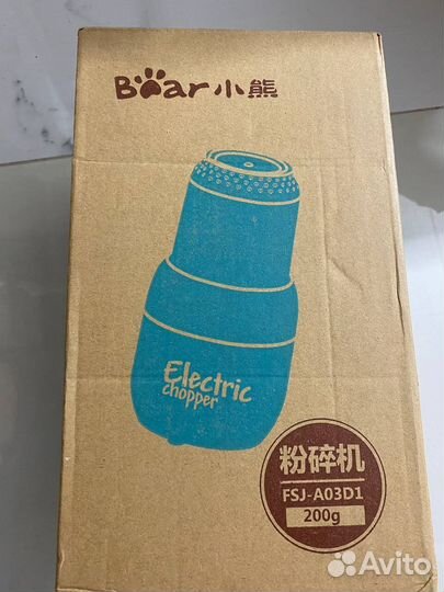 Кофемолка Bear FSJ-A03D1, коричневый