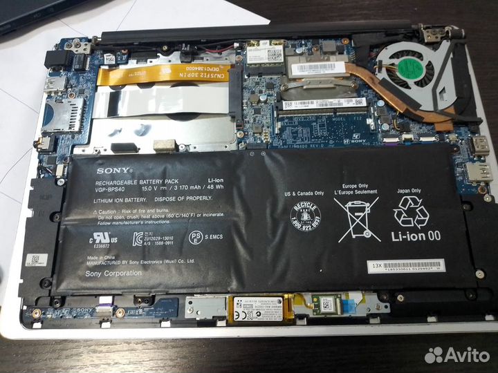 Sony vaio svf14na1ev svf14n1j2rs на запчасти