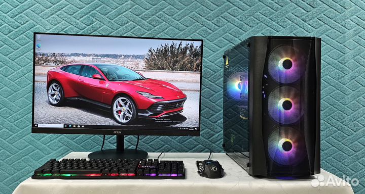 Игровой i5 10400f/16/512SSD M2/gtx1660s 6Gb Новый