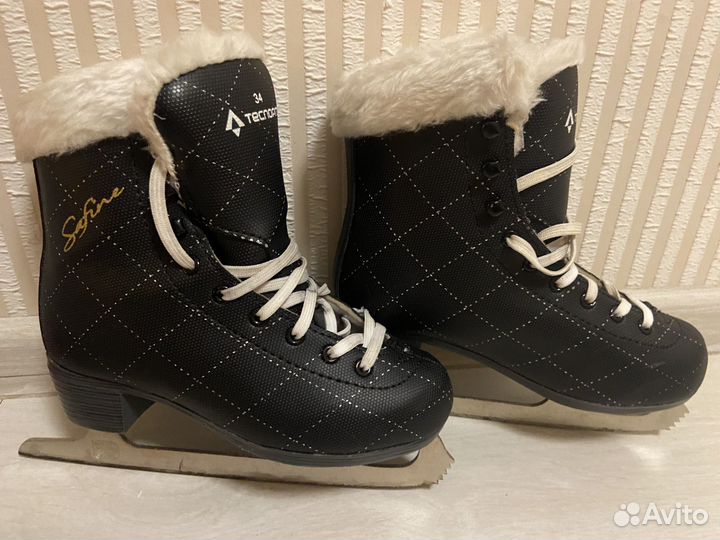 Коньки фигурные 34