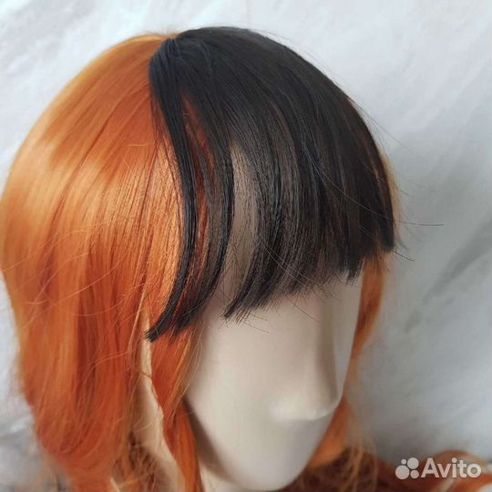 Накладная челка новая