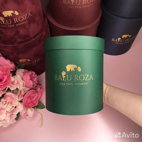 Шляпные коробки для цветов