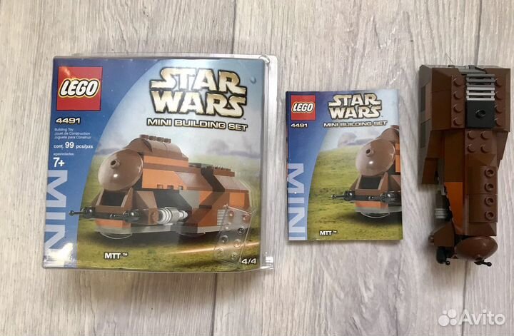 Lego Star Wars коллекция 4488, 4489, 4491