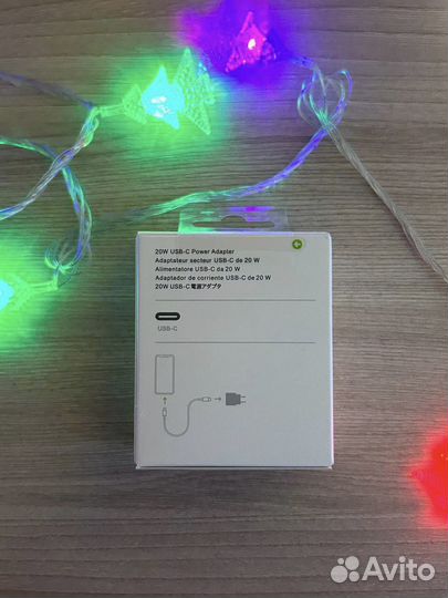 Быстрая зарядка Apple USB-C 20w Power Adapter