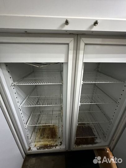 Холодильный шкаф двухдверный бу