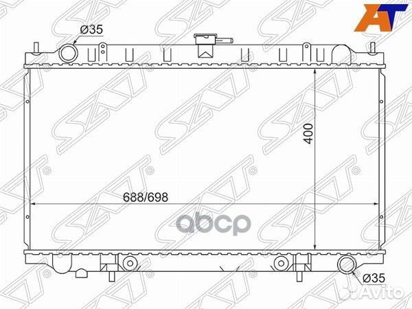 Радиатор Infiniti I30 95-99 / Nissan Cefiro 94-00