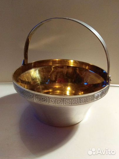 Конфетница. Серебро