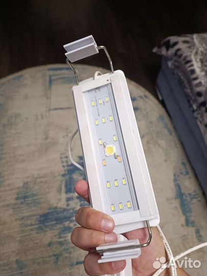 Свет в аквариум 20-30 см раздвижной