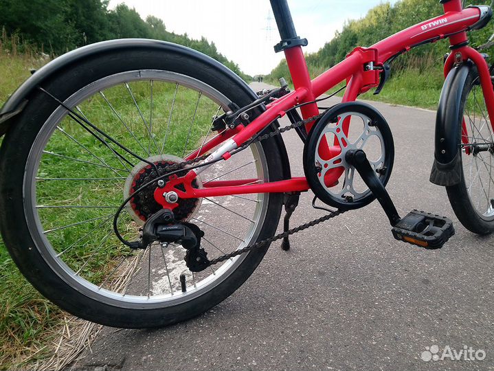 Велосипед городской складной Btwin