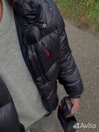 Пуховик polo ralph lauren glossen down jacket