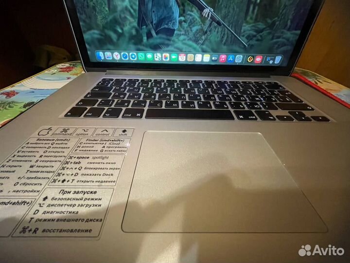 Macbook pro 15 retina 2015 a1398