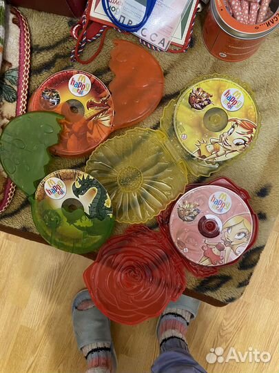 Диски с играми happy meal