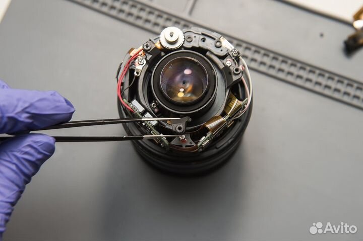 Ремонт фотоаппаратов объективов видеокамер вспышек