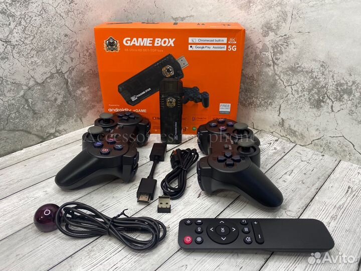 Игровая приставка + android tv