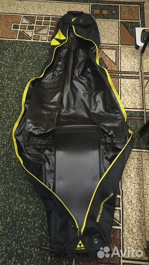 Чехол горных лыжах на 2 пары на колесах