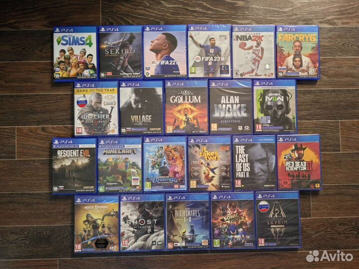 Игры для ps4 (продажа/обмен)