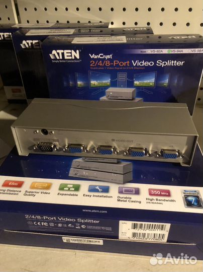 Aten VS94A 4 портовый разветвитель VGA